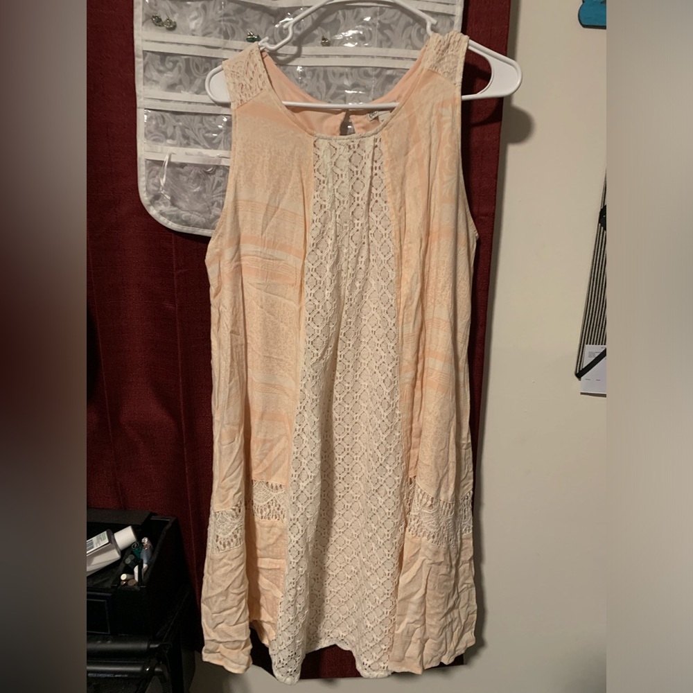 Light pink flowy dress